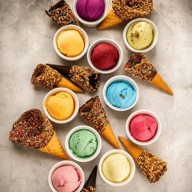 Ice cream.