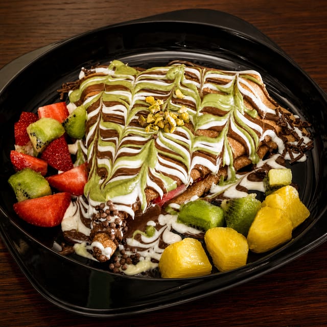 Crepe fruity.